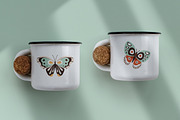 Pretty exotic butterflies, moths set, an Animal Illustration by Good Studio (Thumbnail 7 of 7)