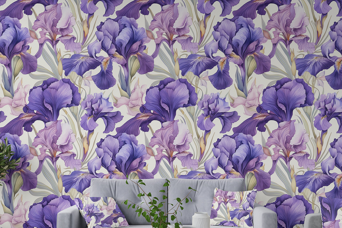 Vintage Botanicals Floral Patterns, a Pattern Graphic by Olya Creative (Photo 8 of 18)