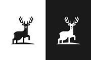 Minimalist Silhouette Deer Logo, a Branding & Logo Template by Artnivora.Std (Thumbnail 3 of 4)