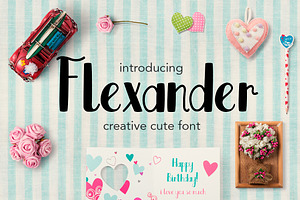 Flexander Font