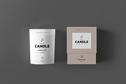 Candle & Box Mock-up, a Merchandise Mockup by zippypixelstudio (Thumbnail 5 of 8)