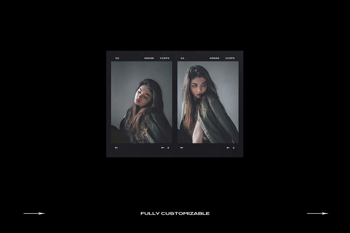 Film Frame Mockup Template Mini Pack, a Product Mockup by PrintPixel (Photo 19 of 32)