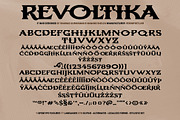 Revoltika Wide serif vintage display, a Serif Font by RMPL.std (Thumbnail 4 of 4)