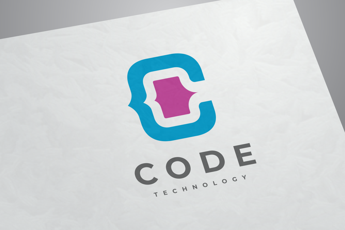 Code - Letter C Logo Design, a Branding & Logo Template by yopie (Photo 2 of 5)