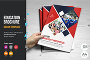 Education Brochure Template V1, a Brochure Template by JanySultana (Thumbnail 1 of 10)