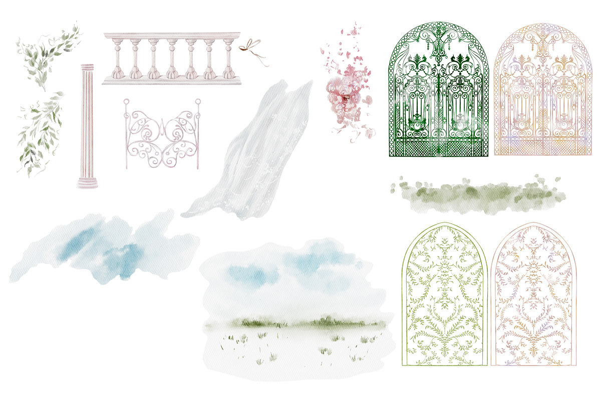 Wedding Invitation, Cards & Elements, an Object Graphic by Knopazyzy (Photo 9 of 9)