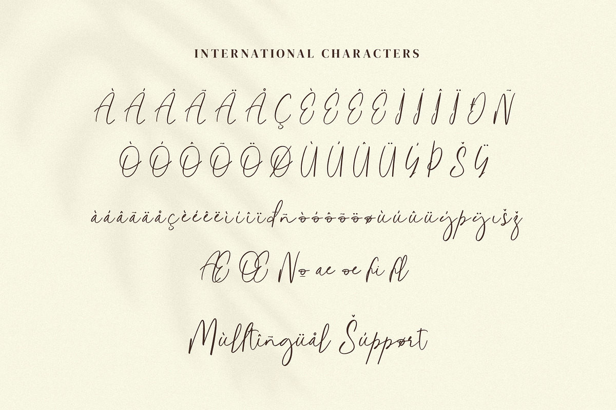 Bellanche, a Script Font by Goresan Studio (Photo 11 of 15)