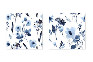 Watercolor Floral Clip Art