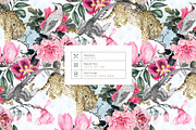Debonair Watercolour Leopard Print, a Pattern Graphic by Pink Linen (Thumbnail 2 of 13)