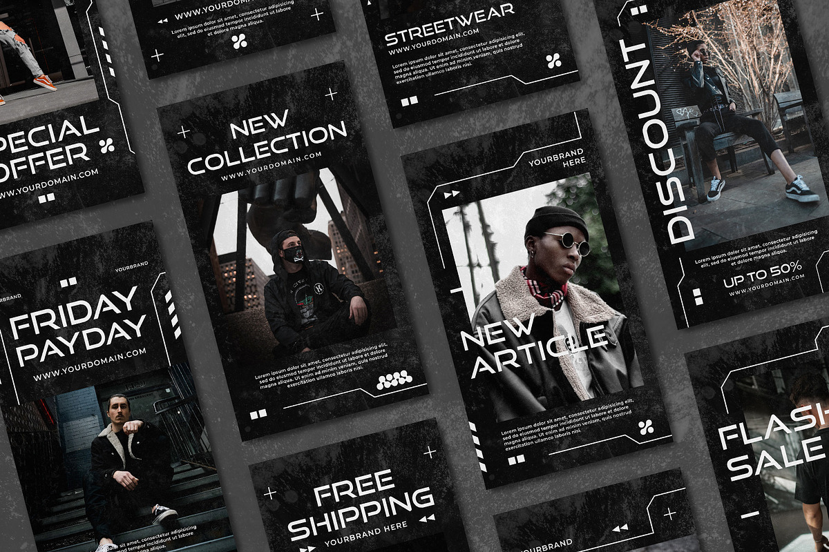 Yeager - Instagram Templates, a Social Media Template by Rakyu (Photo 5 of 7)