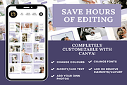 Purple Wedding/Florist Instagram, a Social Media Template by LushBury (Thumbnail 7 of 9)