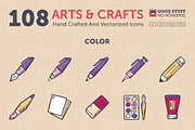 Arts And Crafts - Hand Drawn Icons, an Icon by Good Stuff No Nonsense (Thumbnail 4 of 5)