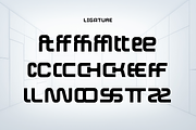 Genius Techno - Modern Futuristic, a Sans Serif Font by roomspace creative lab (Thumbnail 10 of 12)
