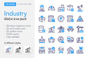 75 Industry Icon Pack, a Duotone Icon by Bilicube Studio (Thumbnail 1 of 2)