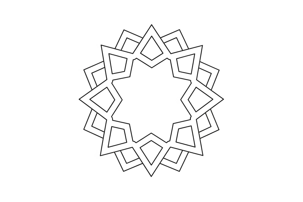 Islamic Mandala Geometric Bundle, an Illustration by Gaye Art (Photo 45 of 51)