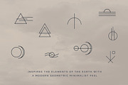 Sacred Geometric Tarot Minimal Icons, an Outline Icon by CreativeWilderness (Thumbnail 4 of 12)