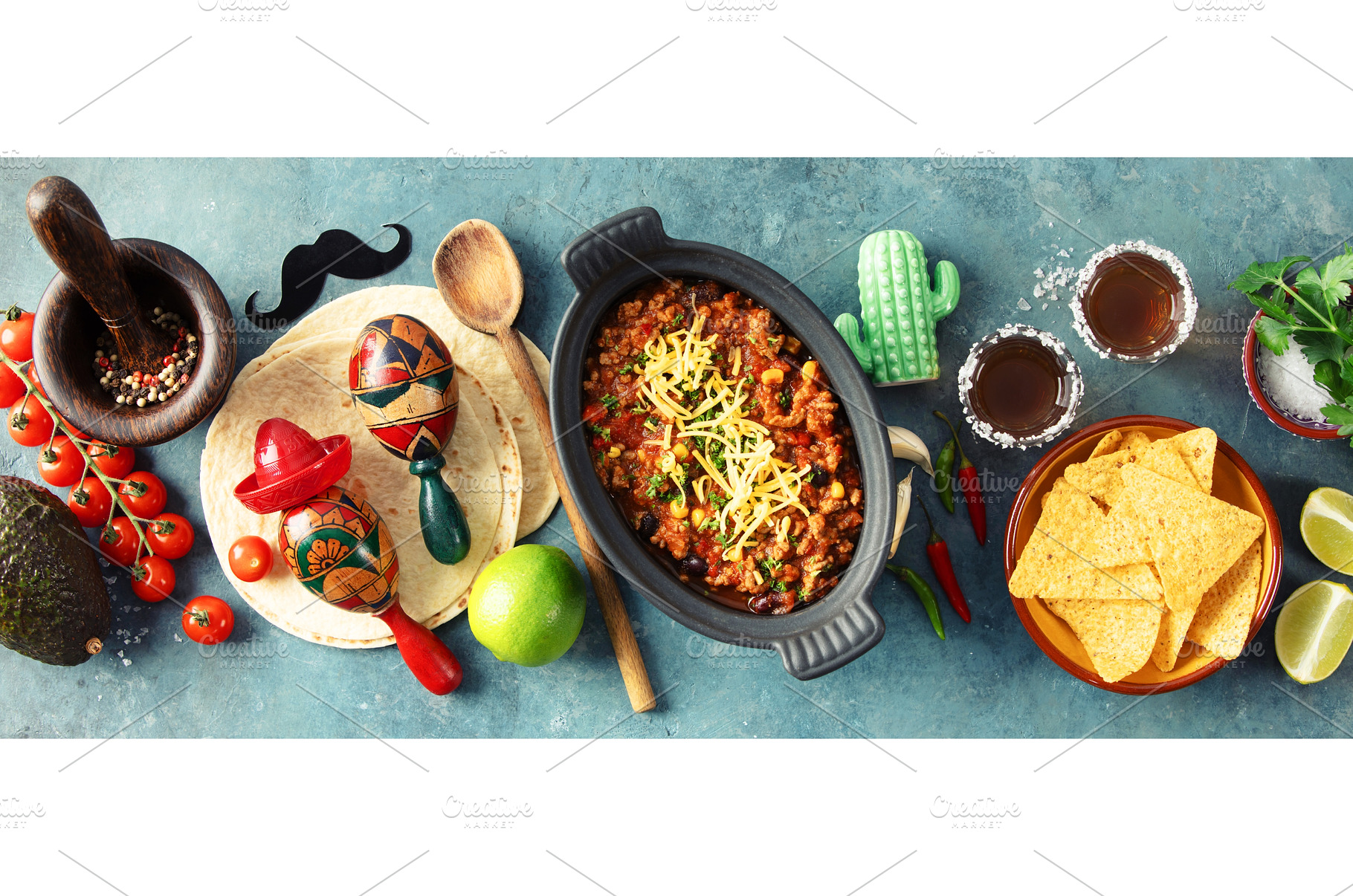 Cinco de Mayo Celebration with Beef, a Food & Drink Photo by Natalia Klenova's Shop