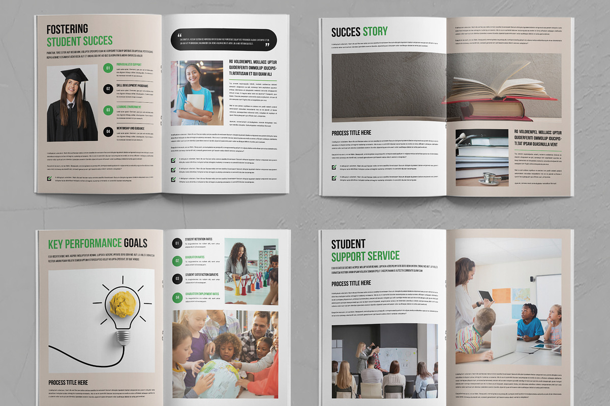 Educational Brochure Template, a Brochure Template by ContestDesign (Photo 3 of 3)