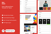 Bauhaus - Clean & Minimal Template, a WordPress Template by YoArts (Thumbnail 1 of 4)