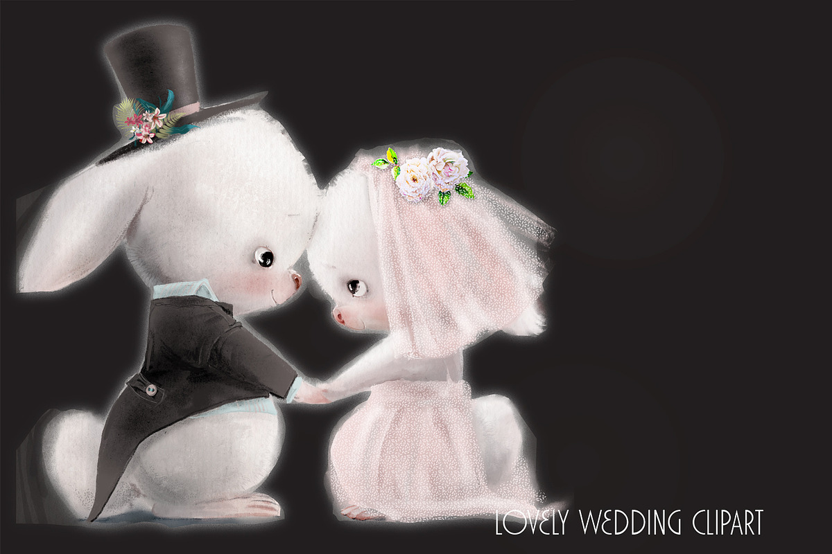 HareLove, an Animal Illustration by Eve Farb (Photo 3 of 3)