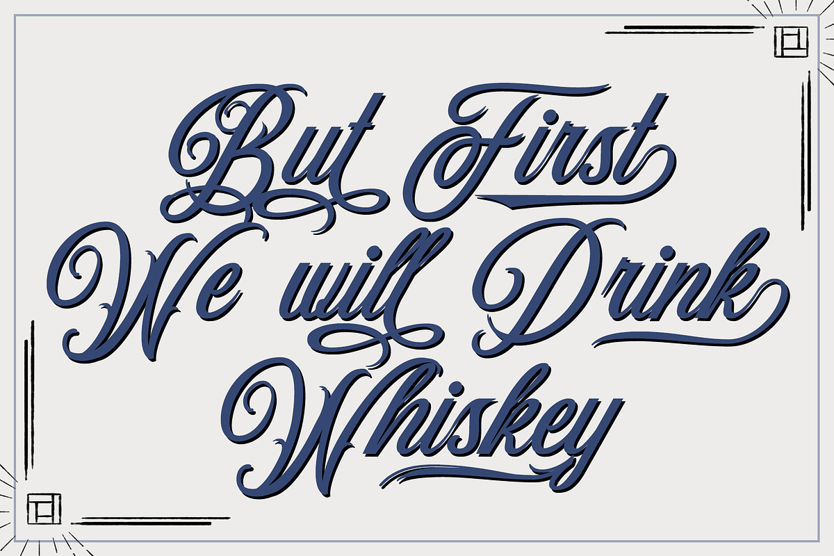 Harvest Script | Modern Typeface preview 6