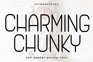 Charming Chunky, a Sans Serif Font by FreshTypeINK