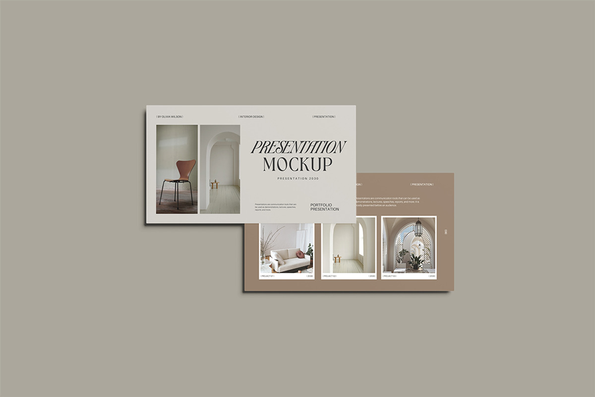 Presentation Mockup, an Advertising Mockup by Afif_studio (Photo 2 of 5)
