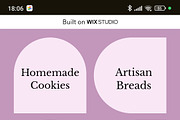Cake - Wix Studio Website Template, a Wix Template by Kitteeh (Thumbnail 5 of 7)