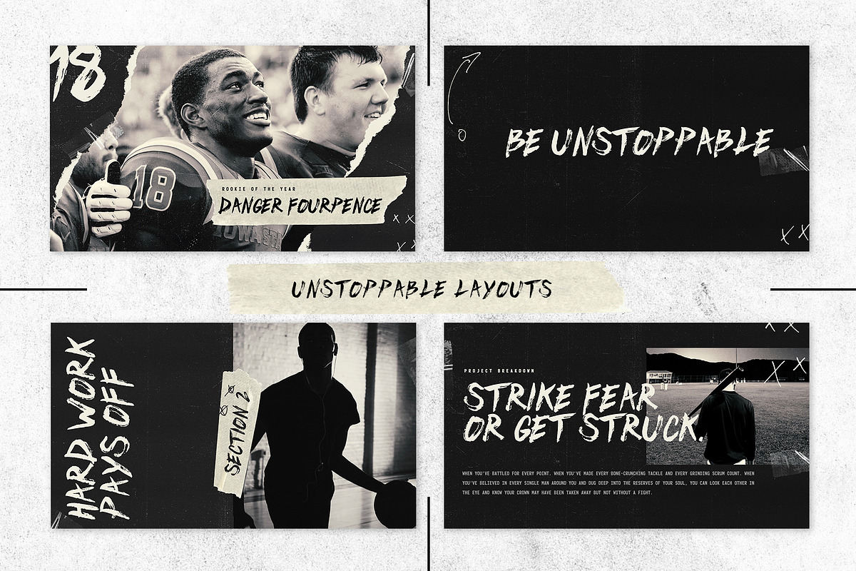 WILDCARD - PRO ATHLETE KEYNOTE PACK, a Presentation Template by GOAT Design Co. (Photo 7 of 13)