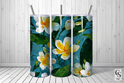 Impasto Painted Plumeria Pattern, a Pattern Graphic by Creative Store (Thumbnail 5 of 5)