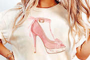 Pink Coquette Aesthetic Watercolor, an Illustration by DreamCafeArt (Thumbnail 6 of 6)
