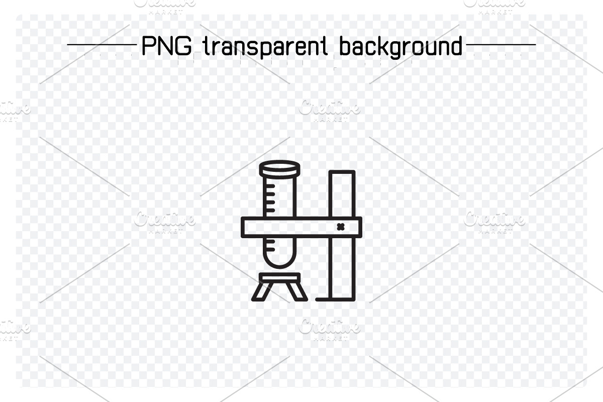 Laboratory Tube and FLask Icons, a Healthcare Illustration by Designfour (Photo 5 of 7)