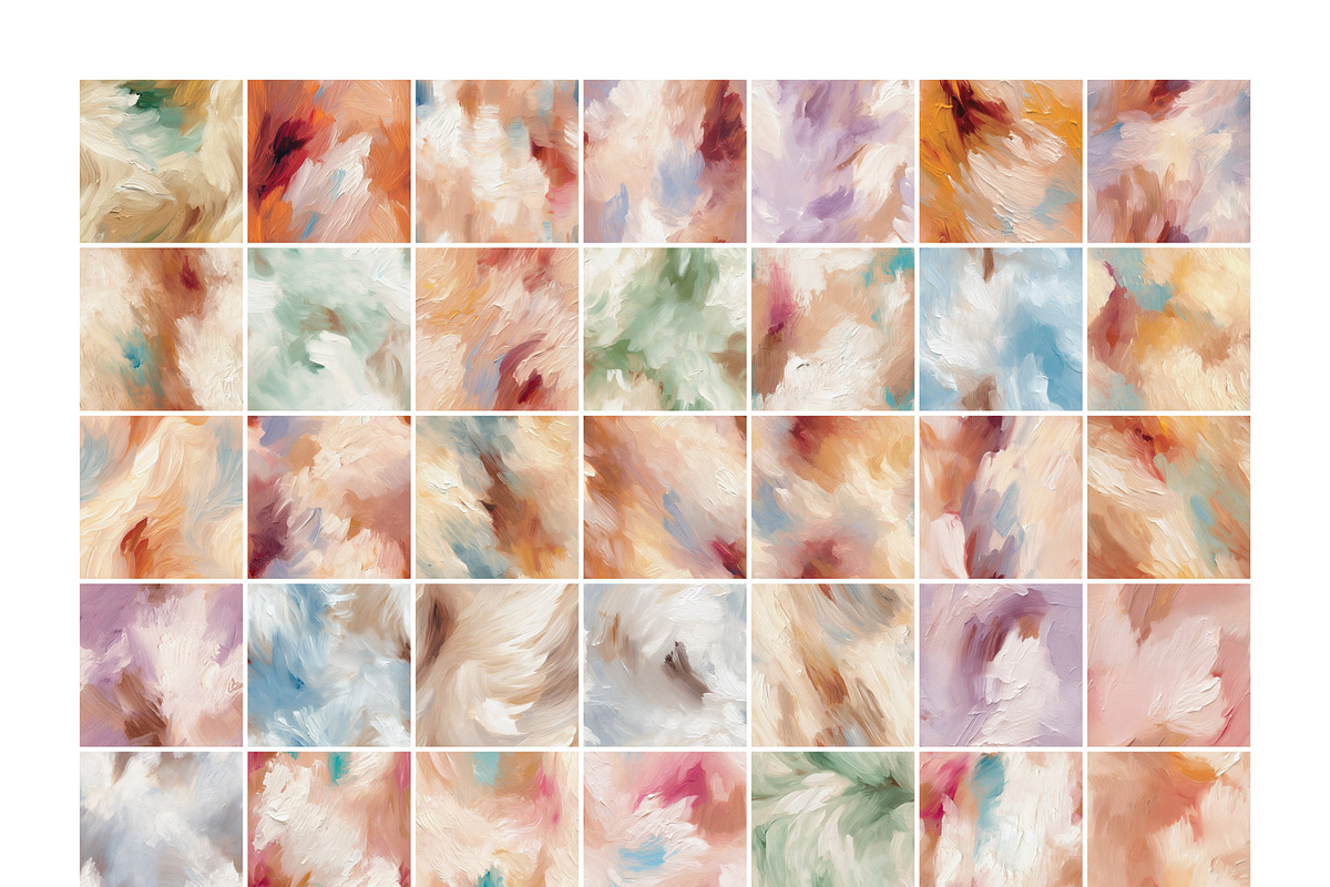 Subtle Color Paint Seamless Patterns, a Pattern Graphic by PrintyleStudio (Photo 2 of 6)