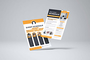 Event Schedule | MS Word & Indesign, a Flyer Template by design_hut (Thumbnail 4 of 4)