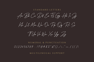 Handsta Signature - Handwritten Font