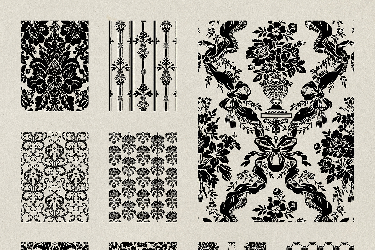 Garden Within: Vintage Floral Papers, a Texture Graphic by alonahaidash (Photo 19 of 27)