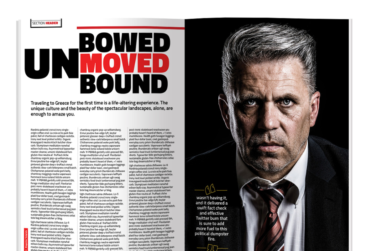 Indesign Magazine Template, a Magazine Template by Red Cactus Creative (Photo 9 of 23)