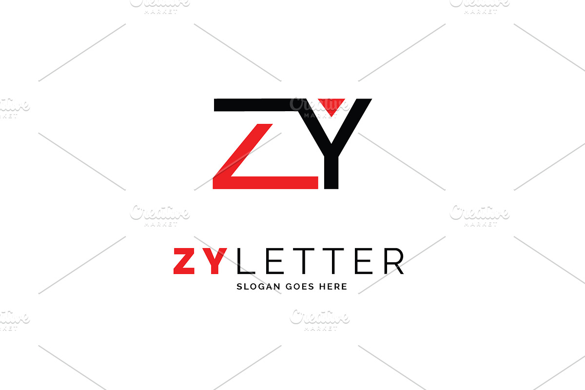 Initial Letter ZY Logo Template, a Branding & Logo Template by mesuka (Photo 2 of 2)