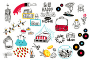 Home Decor and Interior Doodles, a Decorative Illustration by Adiemus (Thumbnail 2 of 4)