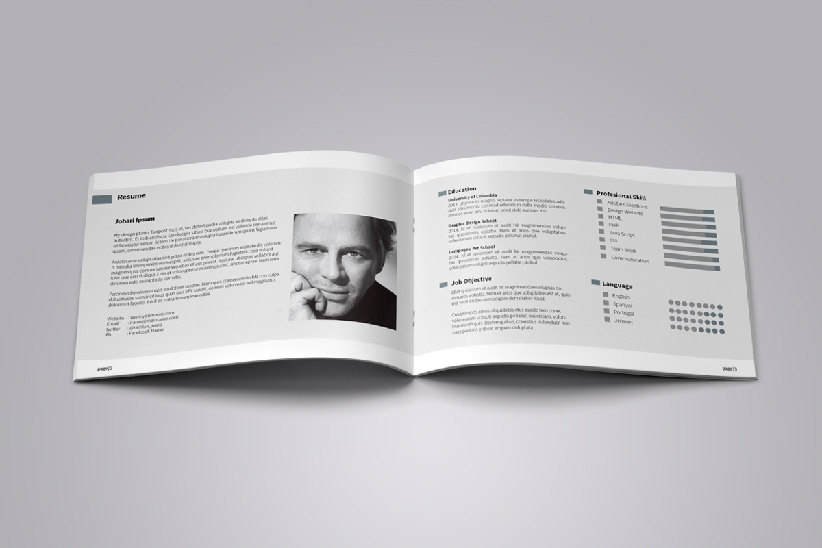 Creative Designer Portfolio, a Brochure Template by vanroem2nd (Photo 4 of 19)
