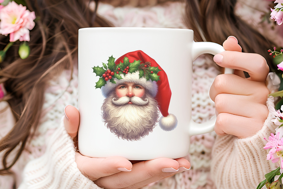 Santa Hat & Beards Clipart Pack, an Illustration by RobertsArt (Photo 5 of 7)