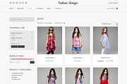 Fashion Responsive Bootstrap Theme, a Bootstrap Template by IceTemplates (Thumbnail 2 of 3)