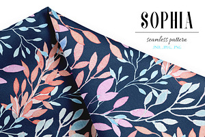 Sophia Seamless Botanical Pattern