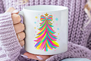 Glitter Brushstroke Christmas Tree, an Illustration by Daily.Designs (Thumbnail 5 of 5)