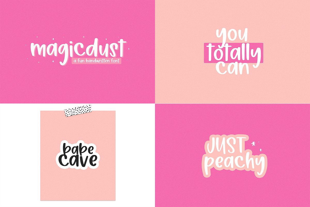 Crafty Font Bundle | 30 Fonts, a Script Font by KA Designs (Photo 11 of 23)