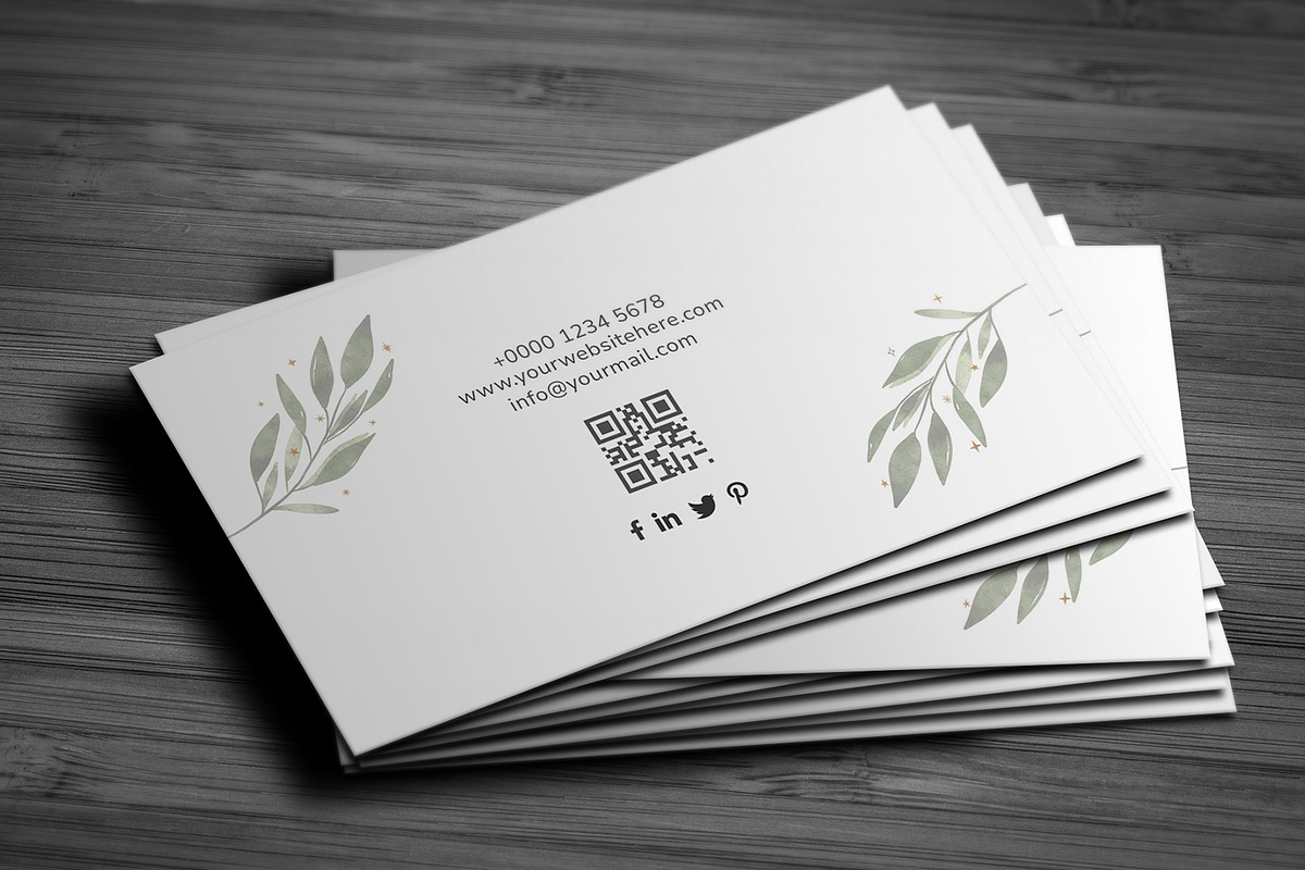 Wedding Photographer Business Card, a Business Card Template by Saman Osama (Photo 2 of 3)