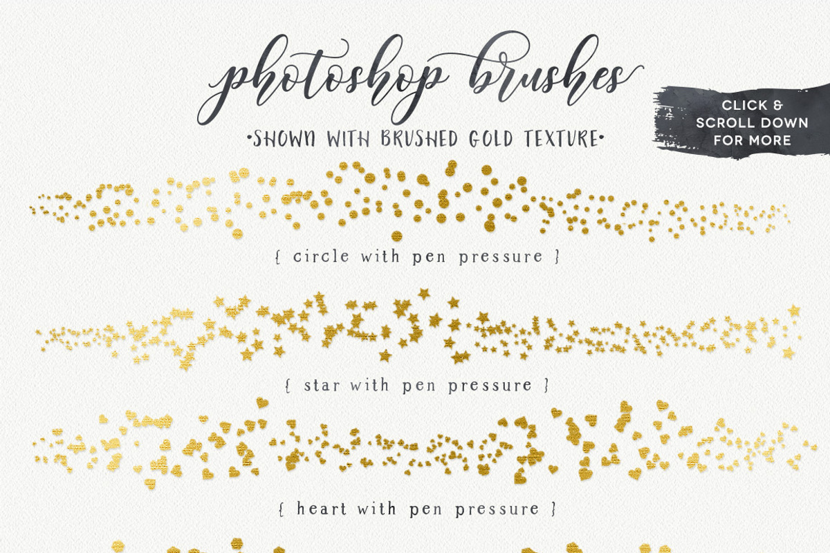 Confetti Brushes & Foil Textures, a Brush Add-On by Summit Avenue (Photo 4 of 6)