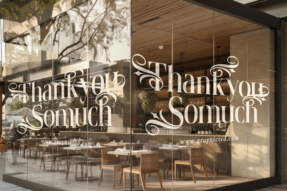 Shanolia for Luxury Branding, a Serif Font by Glyphminds Studios (Photo 10 of 10)