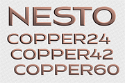 Nesto Metals, a Font by glukfonts (Thumbnail 7 of 10)