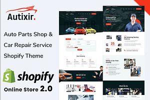 Auto Parts Shop Shopify Theme OS 2.0